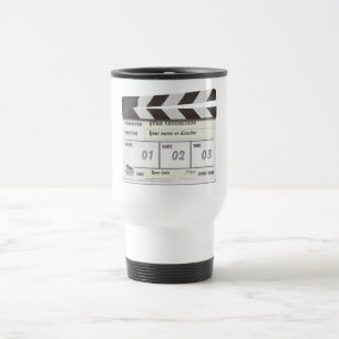 Taza adaptable de la ubicación de Clapperboard