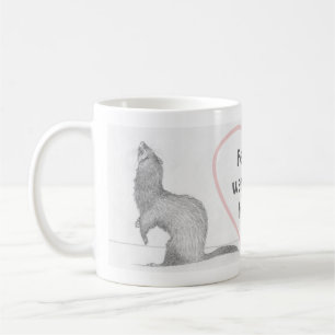 Taza adaptable del hurón - Dimitri - caliente el