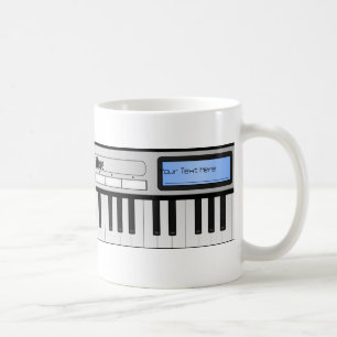Taza adaptable del teclado del sintetizador