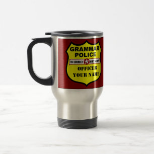 Taza adaptable del viaje de la policía de la