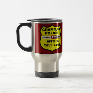 Taza adaptable del viaje de la policía de la