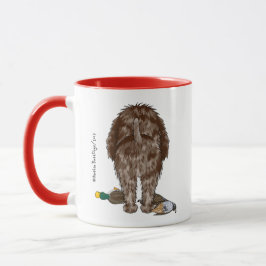 Taza adaptable el señalar Griffon Wirehaired