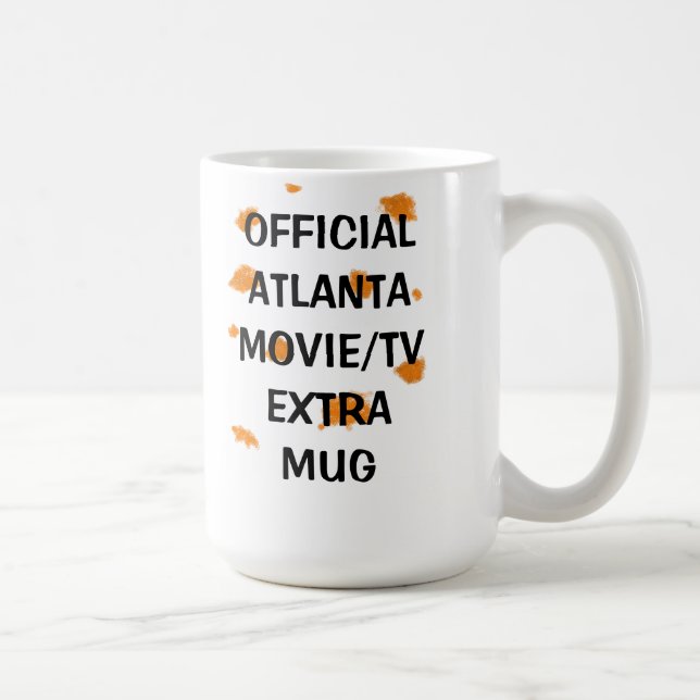 Taza adicional oficial de Atlanta Movie/TV (Derecha)