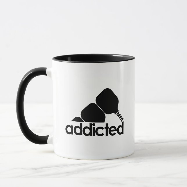 Taza Adicto al Pickleball (Izquierda)