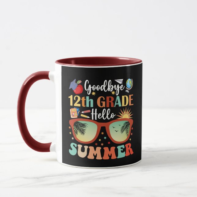 Taza Adiós 12º grado Hola verano (Izquierda)