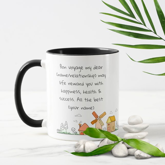 Taza Adiós, casa nueva, mudándose lejos del regalo pers (Subido por el creador)
