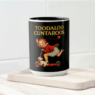 Taza Adiós Cuntaroos Humor Sarcástico Retro Divertido