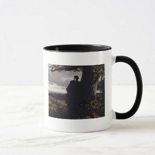 Taza Adiós de la reina Isabel a Transilvania, 1863