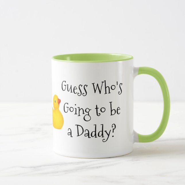 Taza Adivina ¿Quién va a ser papá? Coffee Mug (Derecha)
