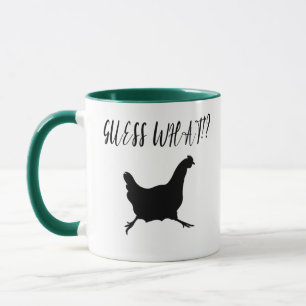 Taza ¿Adivinan Qué? Caballo de pollo, amante del poll
