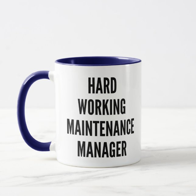 Taza Administrador de mantenimiento de trabajo duro (Izquierda)