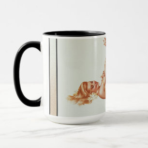 Taza Admiración Pinza Chica de arte de Alberto Vargas