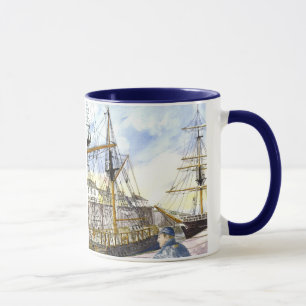 Taza admirada "naves altas"
