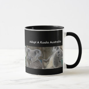 Taza Adoptar un koala Vida silvestre Niño Australi