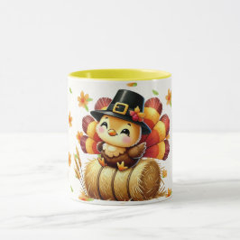 taza adorable de pavo 6