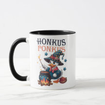 Adorable ganso Honkus Ponkus de Halloween