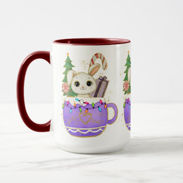 Taza Adorables Navidades Adorable Bunny Mug (Izquierda)