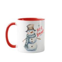 Adorables Navidades Snowman Mug
