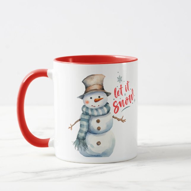 Taza Adorables Navidades Snowman Mug (Izquierda)