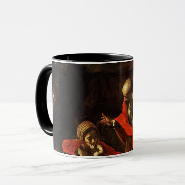 Taza Adoración de los Pastores (Caravaggio) (Anverso izquierdo)