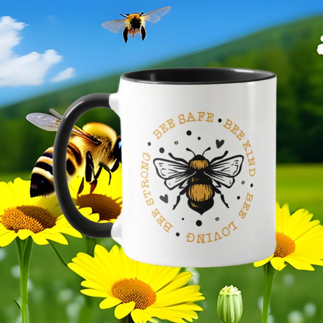 Taza adoradores adorables de abejas inspiradores añaden (Subido por el creador)