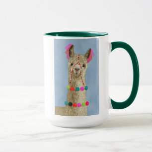 Taza Adorned Llama - Beige