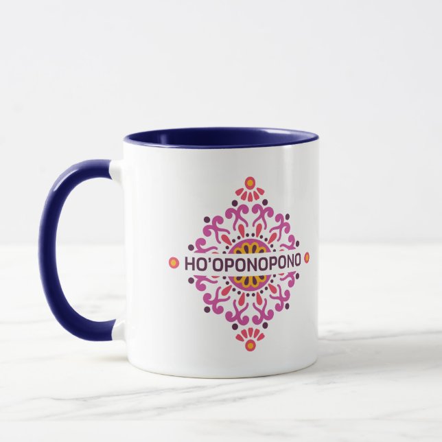 Taza Adorno 2 de Ho'oponopono (Izquierda)
