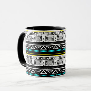 Taza Adorno étnico