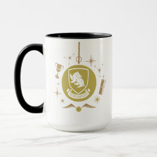 Taza Adorno Navideño Gráfico de HUFFLEPUFF™
