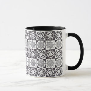 Taza Adornos de la estrella, adornos de la estrella,
