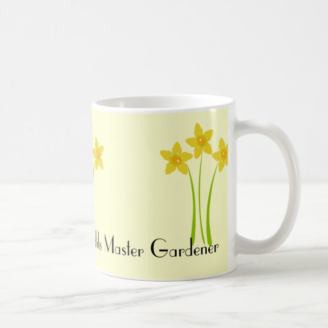 Taza Adultos Amarillos Maestro Gardener Mug (Derecha)