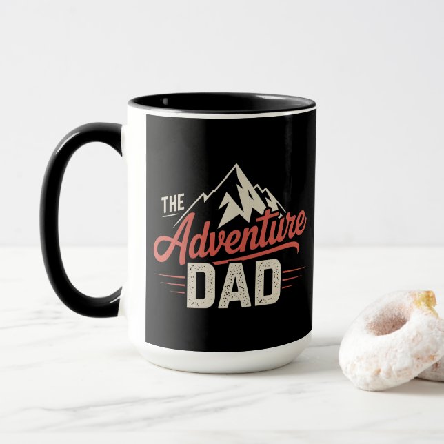 Taza Adventure Dad Mug (Con donut)