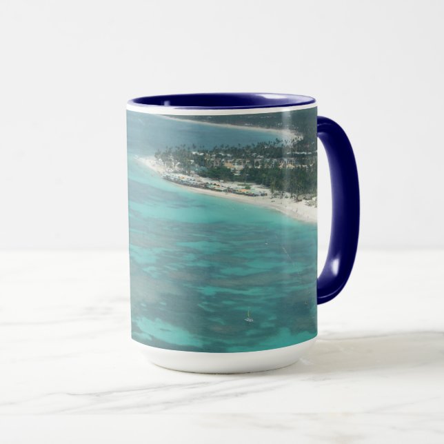 TAZA AERIAL CARRIBEÑO #1 MUG (Anverso derecho)