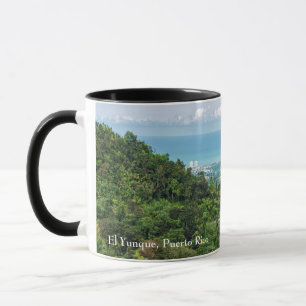 Taza Aerolíneas de puerto costero rico en el yunque