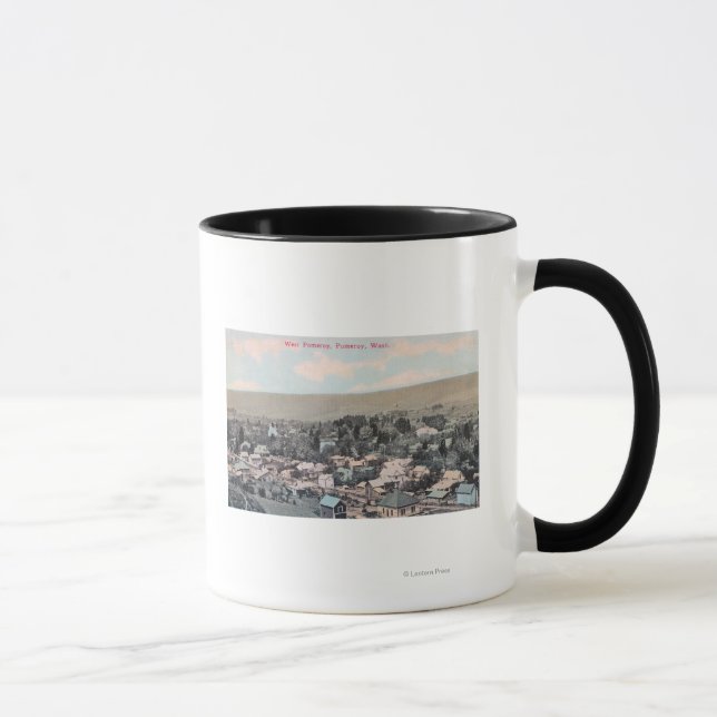 Taza Aerolíneas occidentales de la ciudad (Derecha)