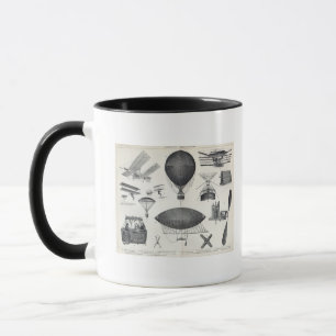 Taza Aeronáutica - máquinas aéreas