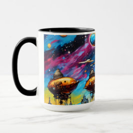 Taza Aeronave cósmica