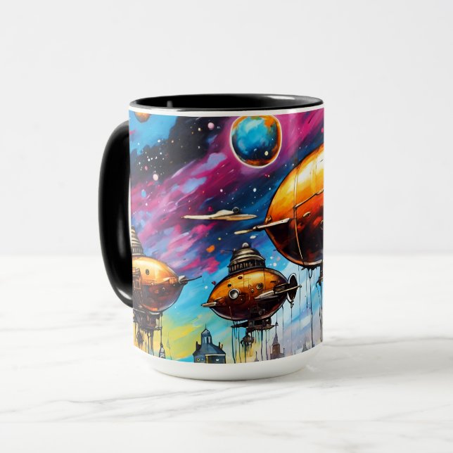 Taza Aeronave cósmica (Anverso izquierdo)