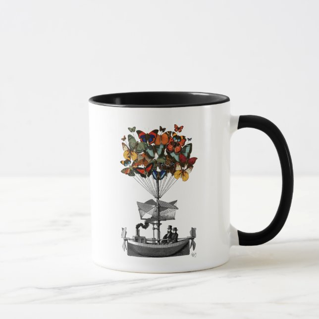 Taza Aeronave de mariposa 2 (Derecha)