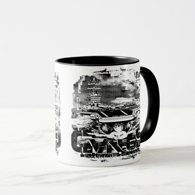 Taza Aeronave Dwight D. Eisenhower Mug (Anverso derecho)