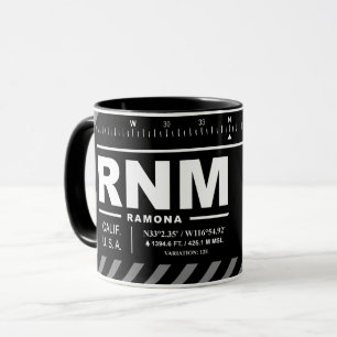 Taza Aeropuerto Ramona RNM 
