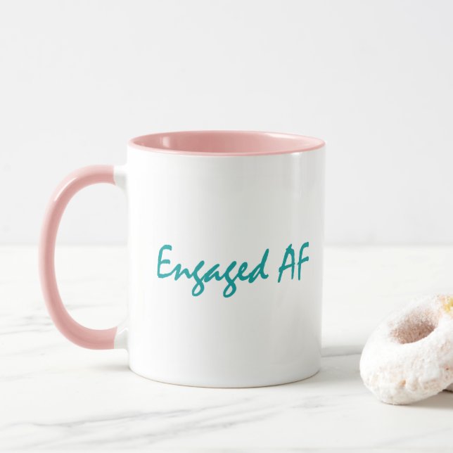 Taza AF de compromiso (Con donut)