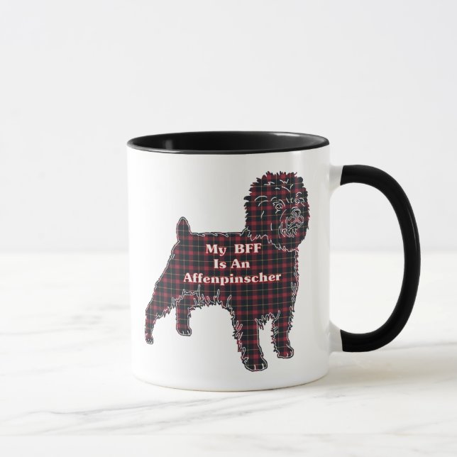 Taza Affenpinscher BFF Mug (Derecha)