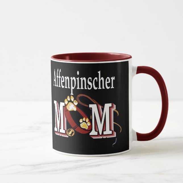 Taza Affenpinscher Dog Mom (Derecha)