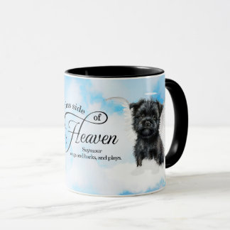 Taza Affenpinscher Perro en el Cielo Memorial Personali