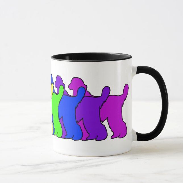 Taza Afgano del arco iris (Derecha)