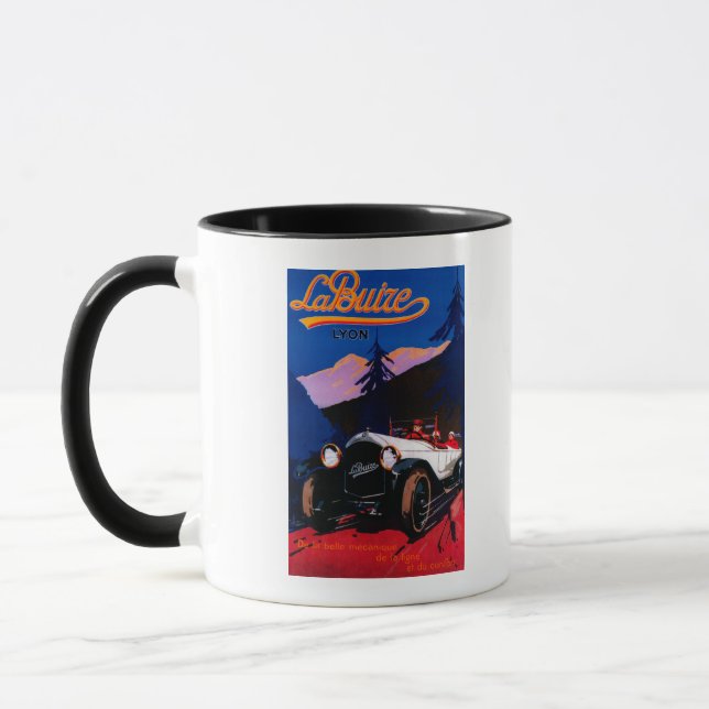 Taza Afiche de la época de La Buize LyonEurope (Izquierda)