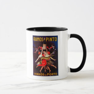 Taza Afiche de Ramos Pinto VintageEurope