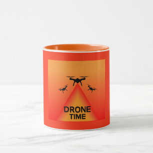 Taza Aficionado Drone Piloto de Drone Fotografía