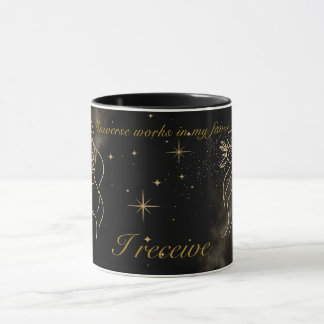 Taza Afirmación de "El Universo Funciona A Mi Favor"